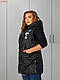 Стильний жіночий жилет з плащової тканини та утеплювачем, фото 5