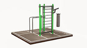 Вуличний спортивний комплекс XL-2-1 - спортивне вуличне обладнання