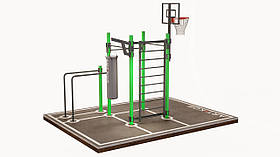 Вуличний спортивний комплекс XL-3-1 - спортивне вуличне обладнання