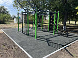 Вуличний спортивний комплекс XXL-4-1 - спортивне вуличне обладнання, фото 6