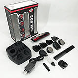 Електробритва для стрижки голови GEMEI, Машинка для стрижки посіченого волосся Тример вусів AC-79, фото 3