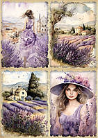 Декупажна карта 21х30см DK LV-