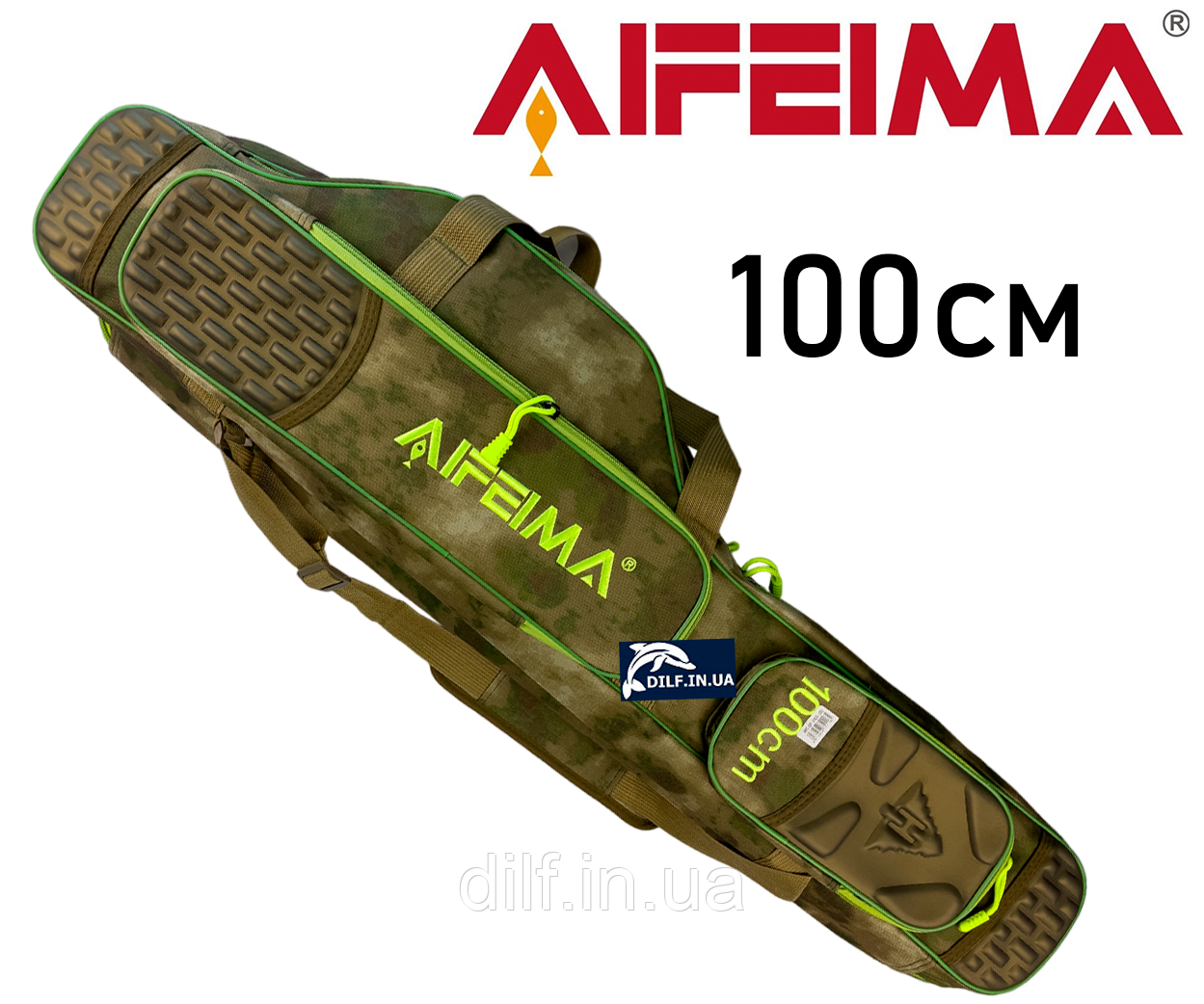 Чохол для вудлищ Feima GP-2455 100 см (3 відділення) AIFEIMA, фото 1