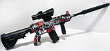 Дитячий автомат  M416 Red-Black на орбізах, 88 см, акумулятор, орбізи, фото 3