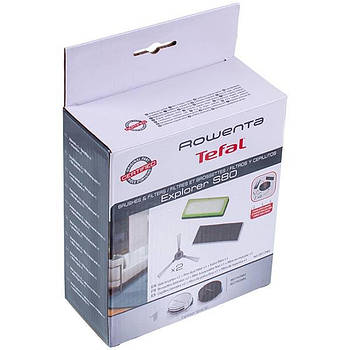 Набір фільтрів HEPA і поролон + щітки для бічних кромок робота пилососа Rowenta Explorer Serie 80 ZR177002