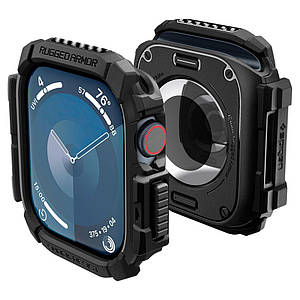 Чохол Spigen Rugged Armor для Apple Watch 10 42mm Black (ACS08585)