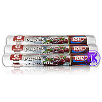 Пергамент для випікання силіконізований Top Pack Білий 28 см 6 м