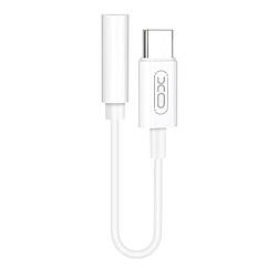 Перехідник XO NB-R161 USB type C - AUX 3.5 мм 0.4 м White (NB-R161.white)