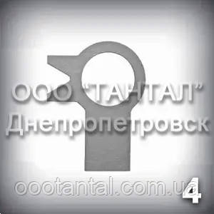 Шайба 4 ГОСТ 13463-77 стопорна з лапкою