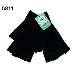 Чоловічі в'язані рукавички без пальців Розміри: 11- 13 (24219)