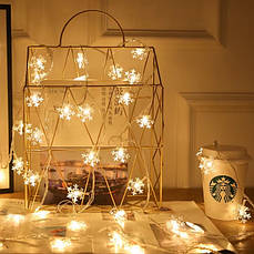 Гірлянда Snowflake TXD174 White, фото 3