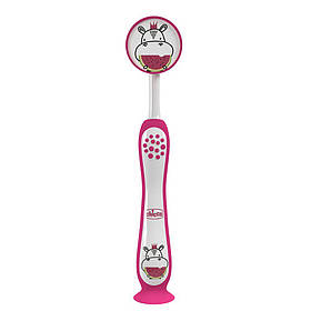 Зубна щітка дитяча Chicco 3-6 років, girl