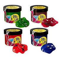 Слайм з декором Dark slime 0,1кг мікс Strateg (12)