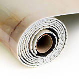 Самоклеюча венілова плитка в рулоні бежевий мармур з прожилками 600*3000*2mm, фото 6