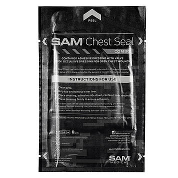 Пов'язка оклюзійна SAM Chest Seal Combo Pack