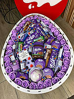 Романтичні подарунки дівчині, Набір солодощів для дівчат, Подарунки для дружини, дівчині та діткам