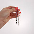 Жіночий срібний браслет Нона. Браслет Монна Ліза. Довжина 17 см, фото 3