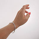 Жіночий срібний браслет Нона. Браслет Монна Ліза. Довжина 17 см, фото 2