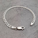 Жіночий срібний браслет Нона. Браслет Монна Ліза. Довжина 17 см, фото 6