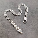 Жіночий срібний браслет Нона. Браслет Монна Ліза. Довжина 17 см, фото 8