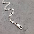 Жіночий срібний браслет Нона. Браслет Монна Ліза. Довжина 17 см, фото 9