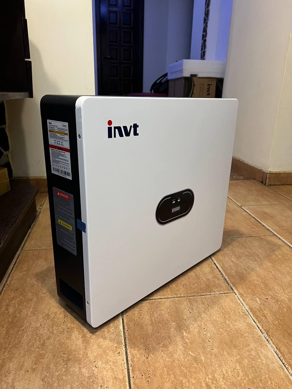 Батарея акумуляторна INVT LiFePO4 5120Wh 100Ah 51,2V