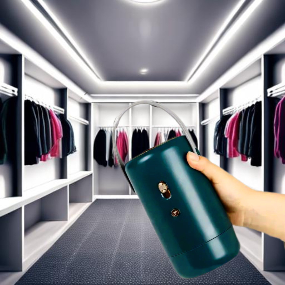 Портативна сушарка для одягу Portable Clothes Dryer Mini Вертикальна електросушарка для одягу