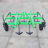 Передпосівний культиватор 1.8 м Бомет паровий до трактора (пряма жорстка стійка, 9 стрільчастих лап в 3 ряди), фото 3