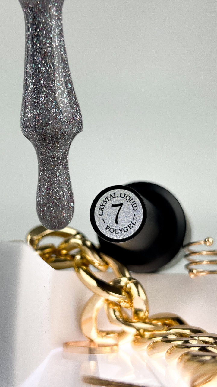 Crooz Рідкий полігель Crystal Liquid Gel №07 для нігтів, 15мл