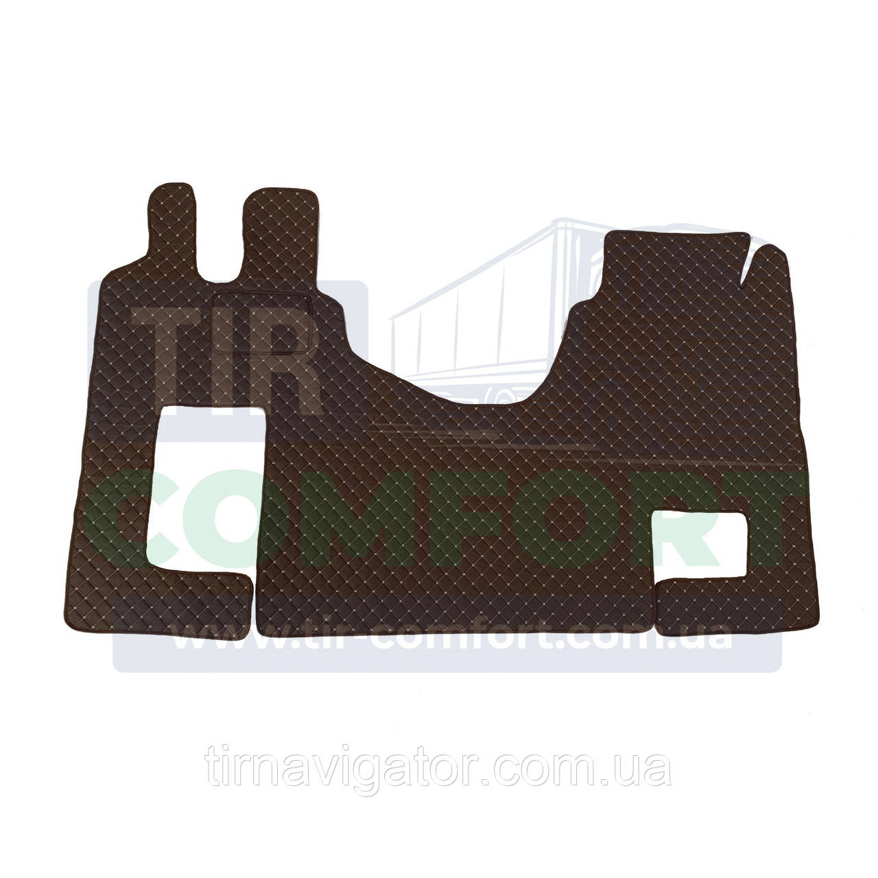 Коврик салону вініл MERCEDES MP4 суцільний (табуретка) 2011- бежевий, фото 1