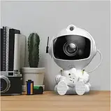 Астронавт проєктор зоряне небо, нічник лазерний космонавт проєктор галактика Маленький lkp, фото 5