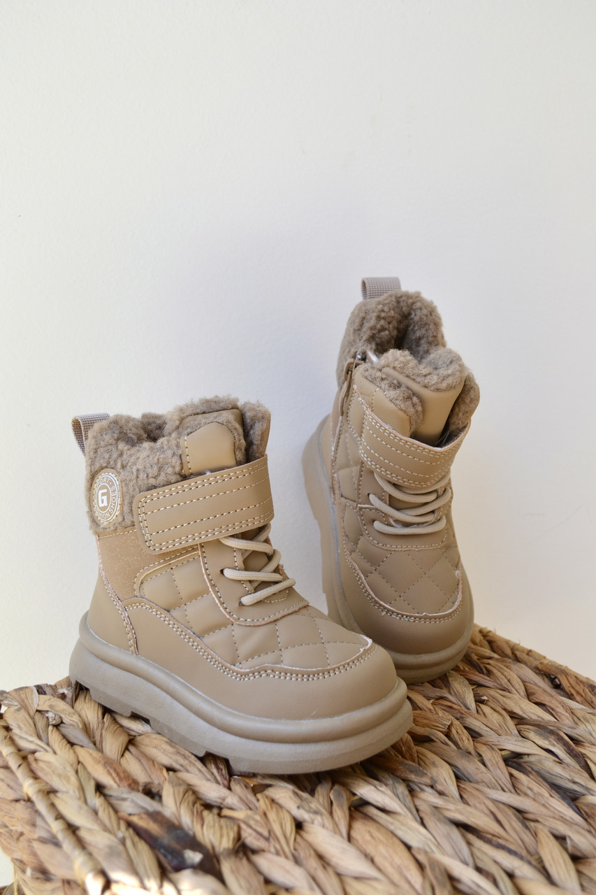 Сапожки дитячі, brown 22, фото 1