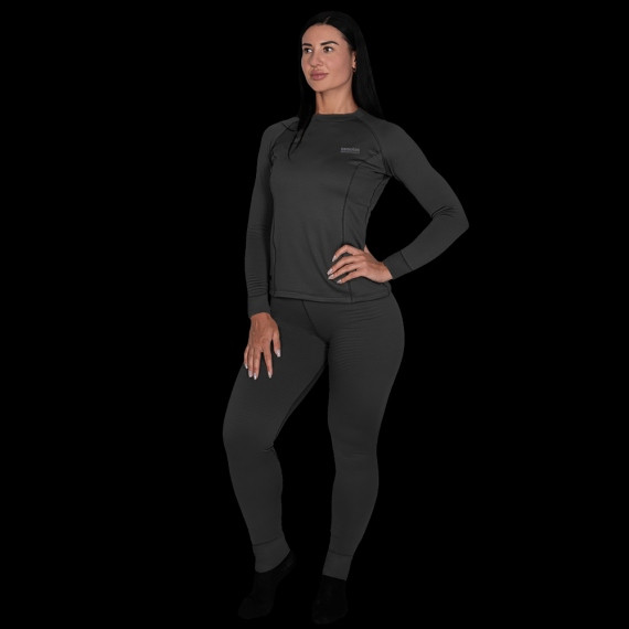 Термобілизна жіноча тактична універсальна для силових структур Pani Polarheat QS Чорний (7348), L TR РОЗМІР M