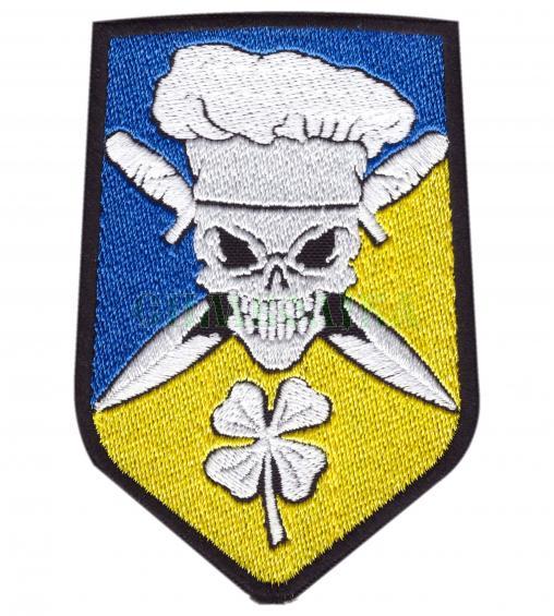 Шеврон PATCH ПАТРІОТ Повар велкро
