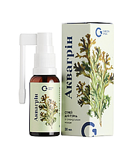 Спрей для горла сольовий з ісландським мохом Аквагрін 30 мл