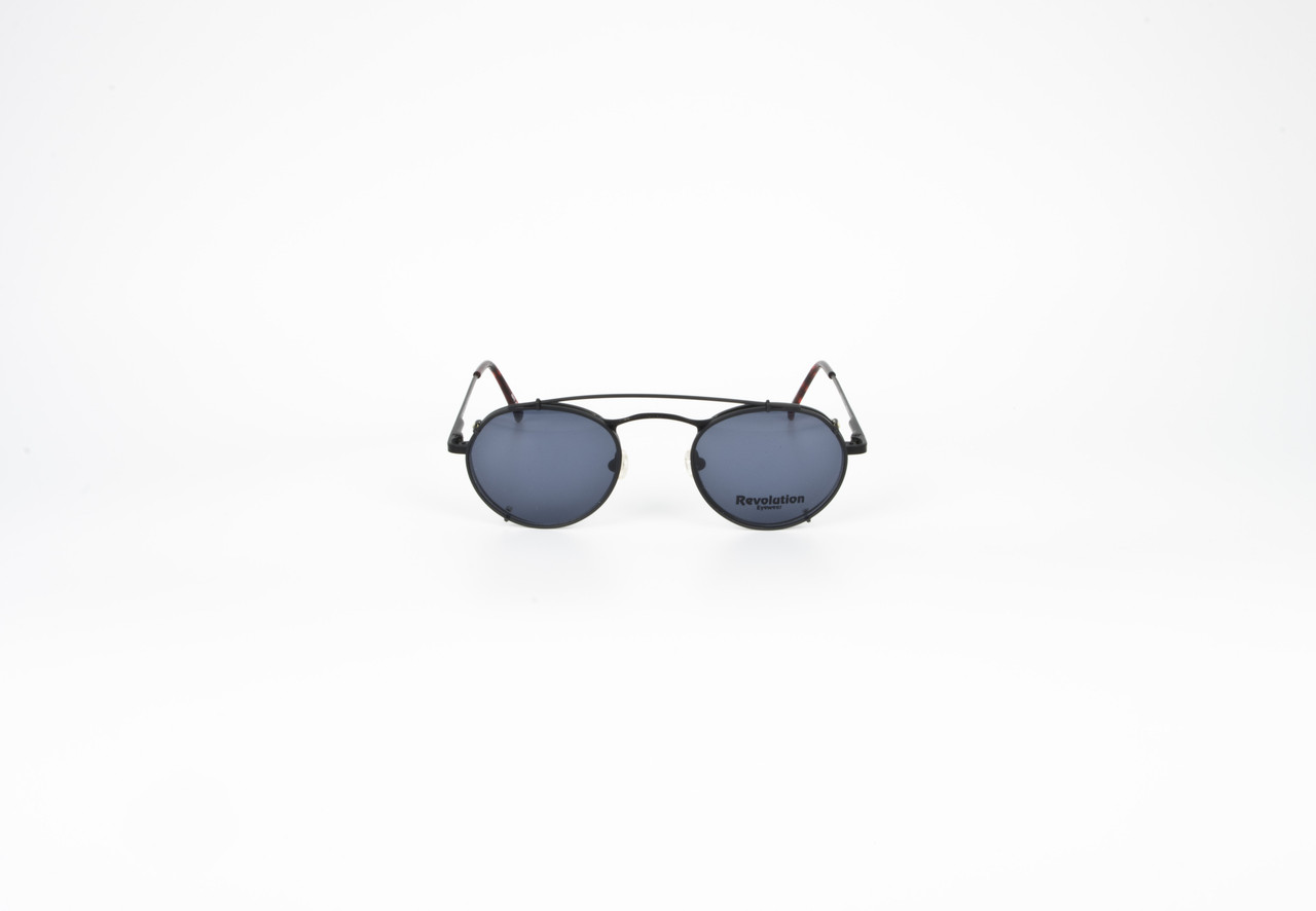 Окуляри сонцезахисні унісекс 2в1, оправа Revolution RE044 MAT BLK