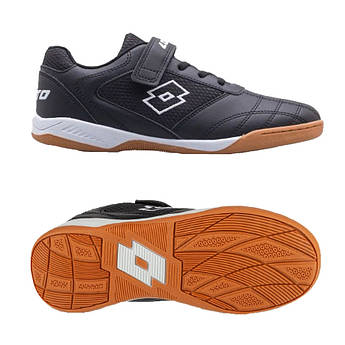 Футзалки Lotto Whizzer чорні 2600120K-1110, Чорний, Розмір (EU) — 28