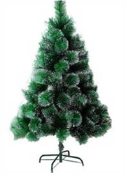 Сосна штучна висота 150 см, розбірна, прикрашена глітером C66873 G-Rich