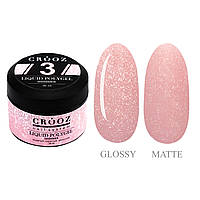 Crooz Рідкий полігель з шиммером  Shimmer Liquid Gel №03 для нігтів, 30мл