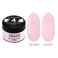 Crooz Рідкий полігель із шиммером Shimmer Liquid Gel №04 для нігтів, 30мл
