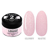 Crooz Рідкий полігель з шиммером  Shimmer Liquid Gel №02 для нігтів, 30мл