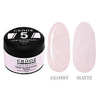 Crooz Рідкий полігель із шиммером Shimmer Liquid Gel №05 для нігтів, 30мл