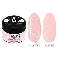 Crooz Рідкий полігель із шиммером Shimmer Liquid Gel №06 для нігтів, 30мл