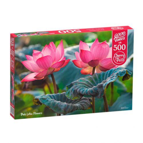 Пазли Рожеві квіти лотоса. 500 елементів [tsi249732-TSI], фото 1