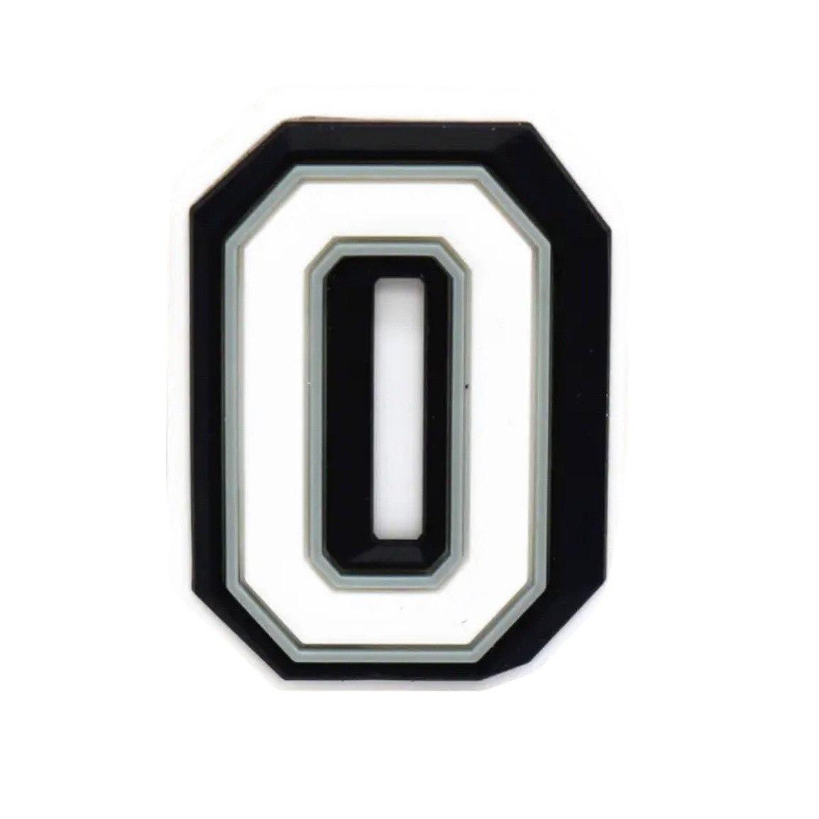 Джибітси Jibbitz Літера O, фото 1