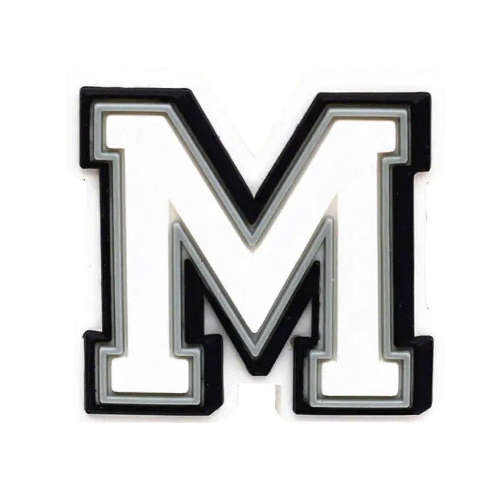 Джибітси Jibbitz Літера M, фото 1