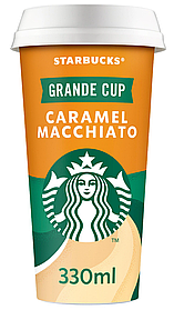 Холодна кава Starbucks Caramel Macchiato Grande Cup 330мл