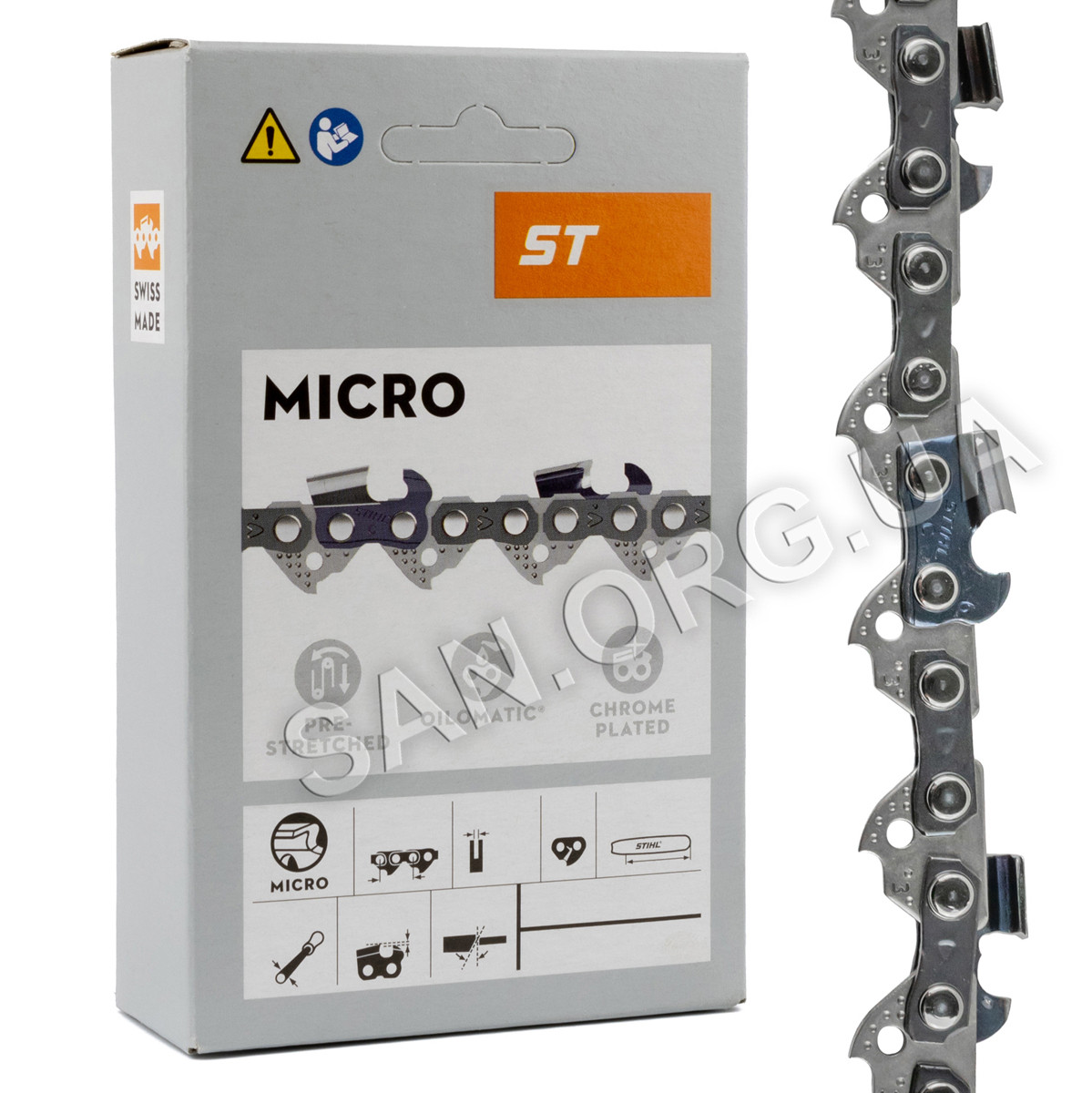 Ланцюг 56 ланок для Поздовжнього пиляння крок 3/8 1.3 мм S, фото 1