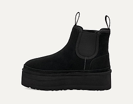 Зимові черевики UGG Neumel Platform Chelsea Boot Black - 1134526-BLK, фото 4