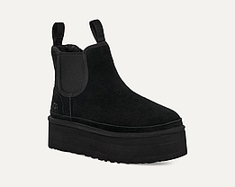Зимові черевики UGG Neumel Platform Chelsea Boot Black - 1134526-BLK, фото 3